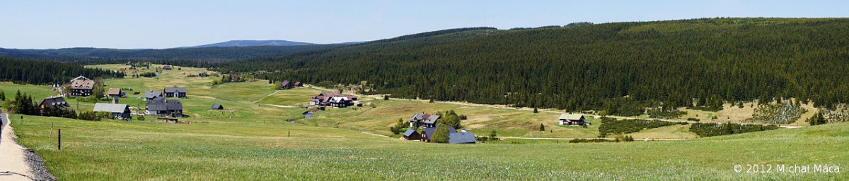 Panorama osady Jizerky