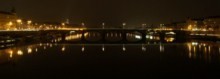 Panoramatická fotografie Palackého mostu