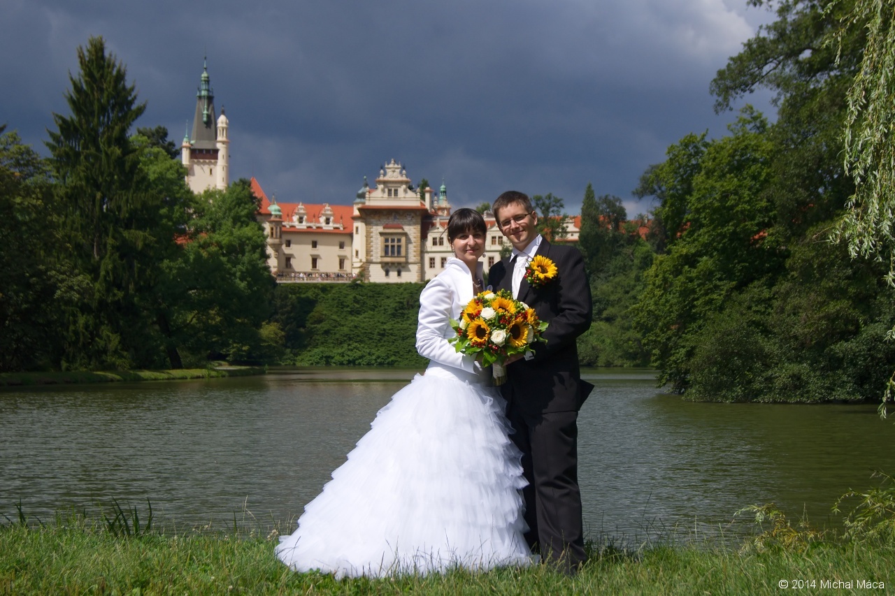 Svatební fotografie Zámek Průhonice