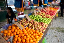 Ovoce na trhu