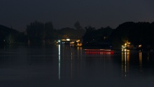Most přes řeku Kwai v noci